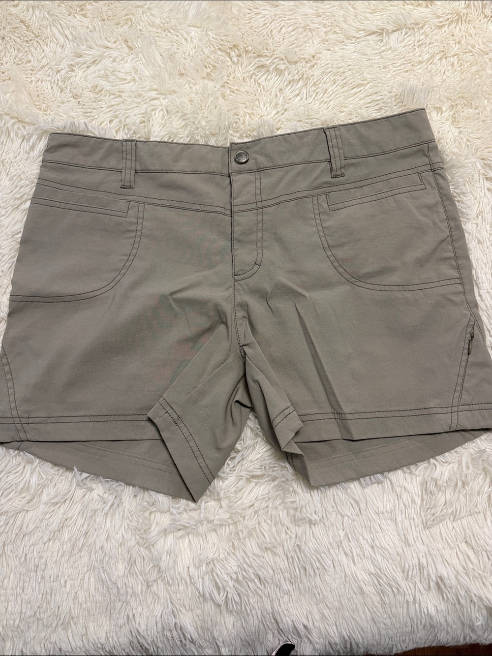 Athleta Olive Green Utility Shorts
